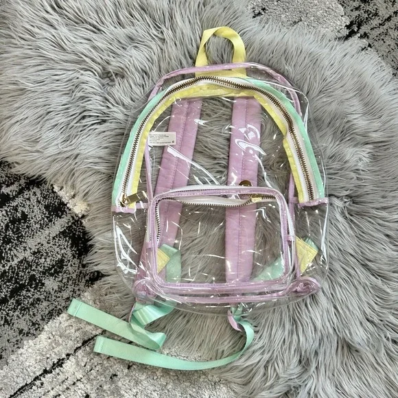 Stoney Clover Lane X Target Transparent Clear Backpack Bag Pastel - Picture 5 of 8